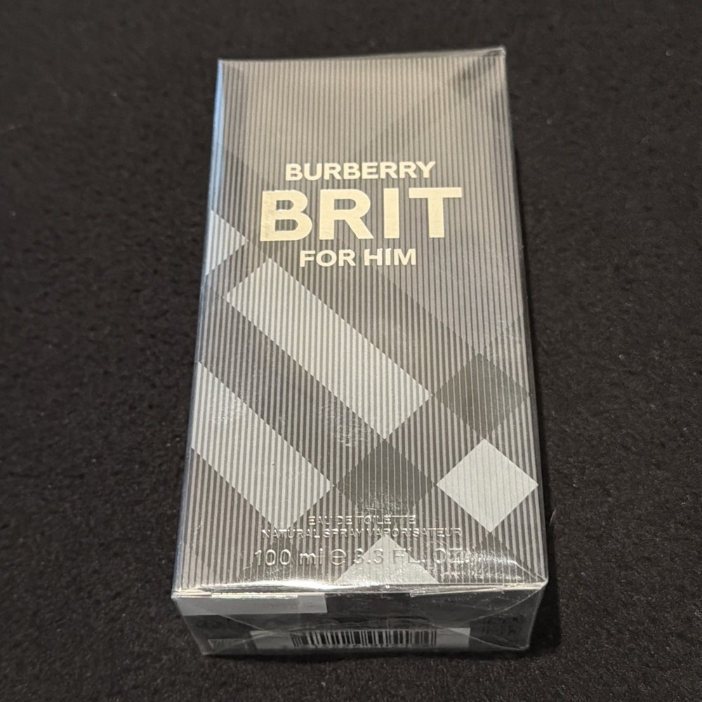 BURBERRY BRIT FOR HIM EDT SPRAY 3.3 OZ/100 ML NEW AND SEALED